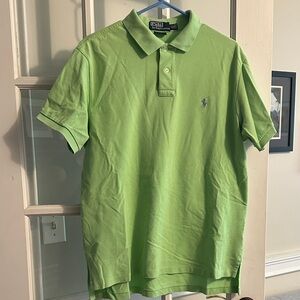 Polo by Ralph Lauren Men's Vibrant Green Polo Shirt
